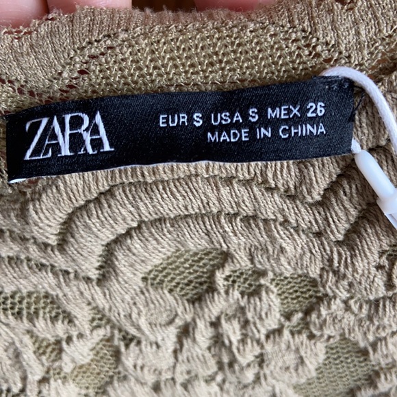Zara Lace Crop Top - Picture 5 of 6
